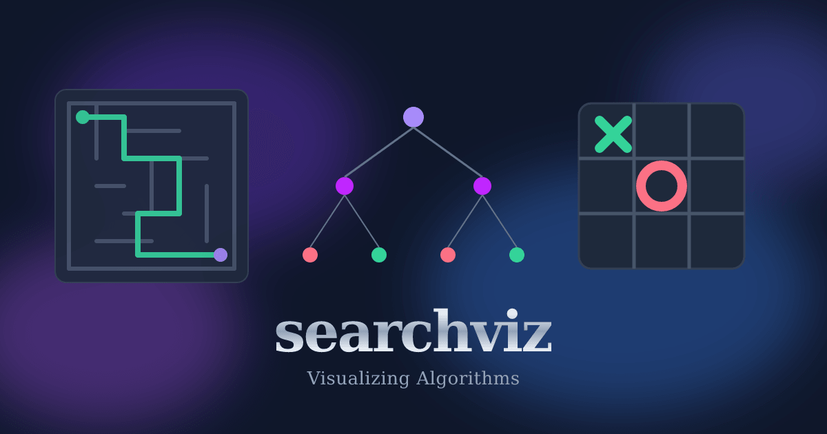 Array, Pathfinding, & Adversarial Search Visualizer preview